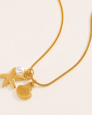 Evara™ Marina Shell Necklace