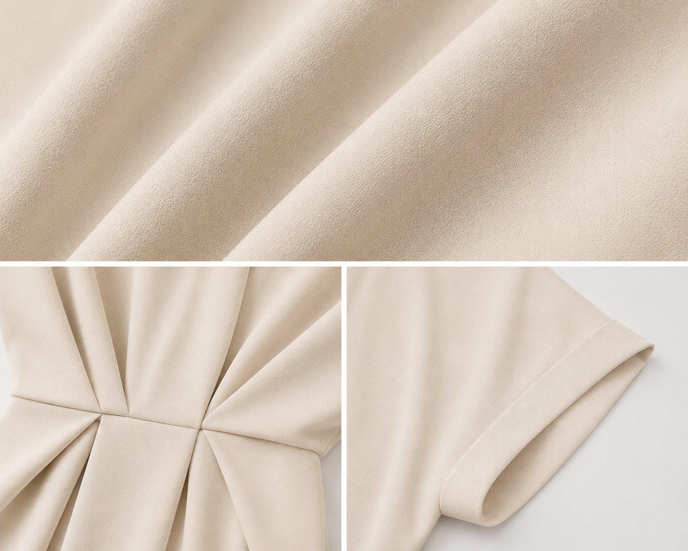 Evara™ Elise Draped Waist Dress - Image 5