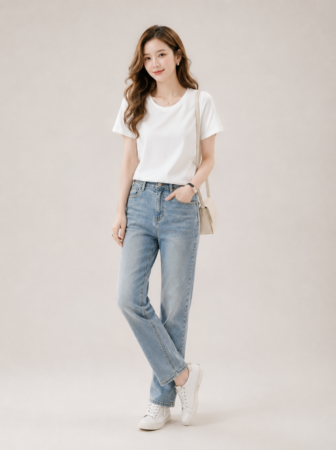 Evara Essential Cotton Tee